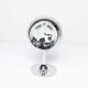 Clock Fashion 70s chrome