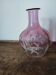 Carafe cruche de nuit verre émaillée - fin 19ème