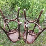 2 bar stools bistro style