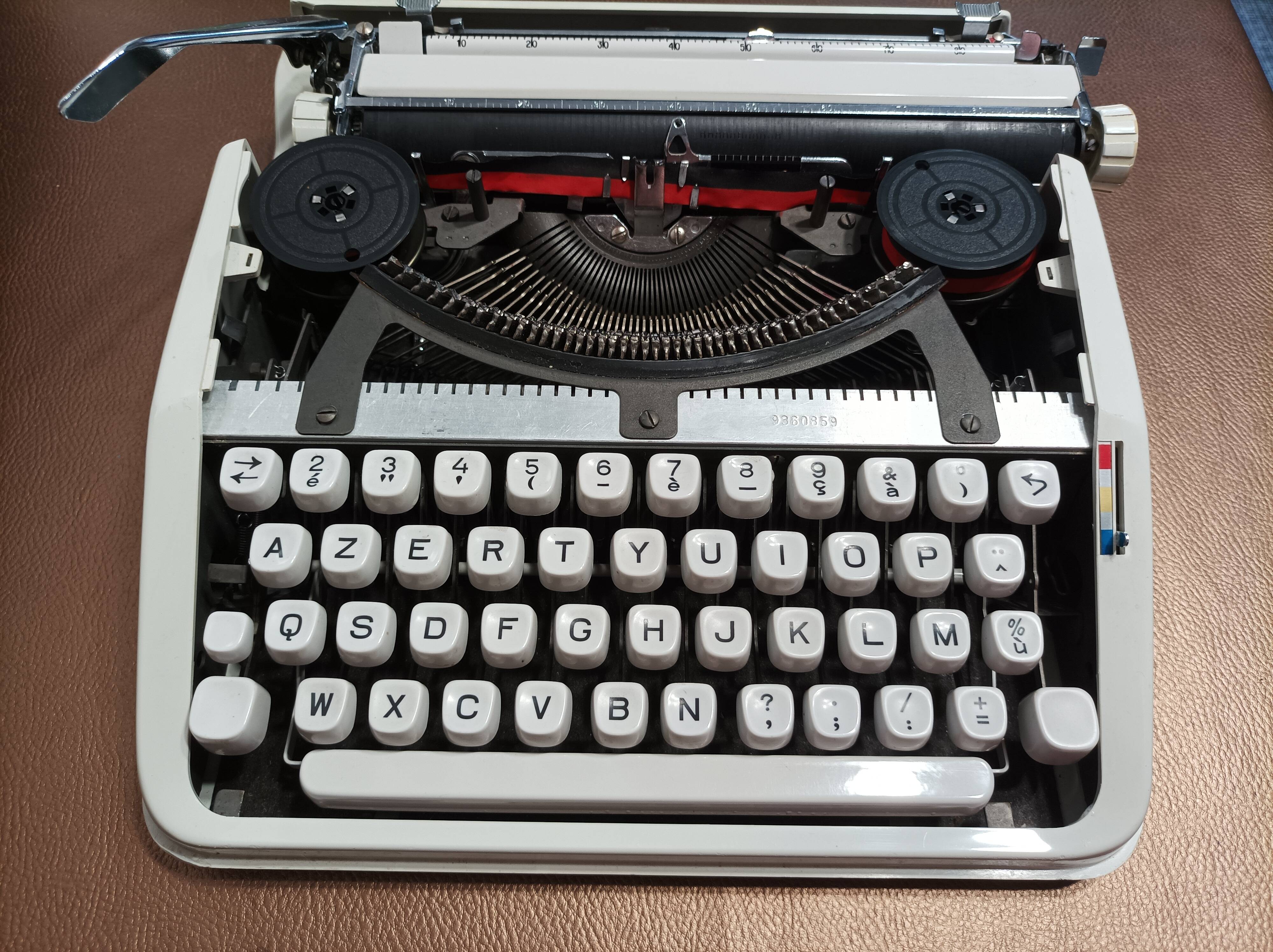 Hermès Baby white typewriter