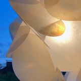 Enrico Botta Fiberglass Ceiling Lamp for Sundown, 1968