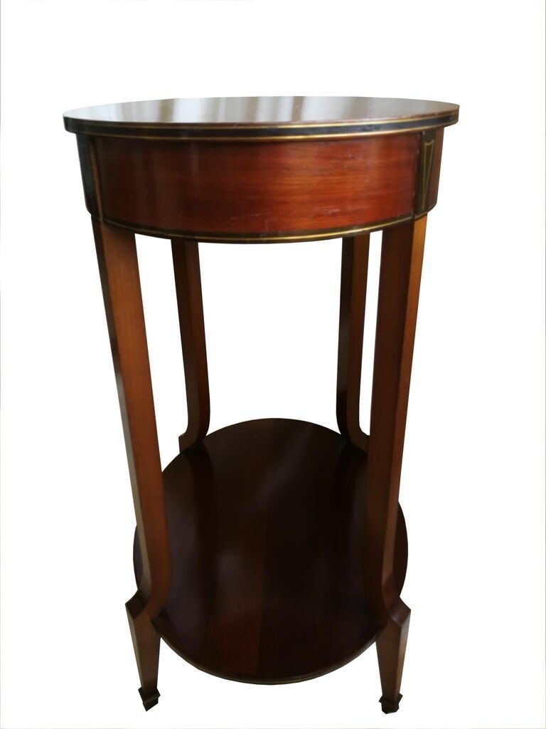 Side table, mahogany, Art Deco, circa 1920
