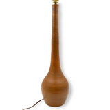 Mid-century earthenware table lamp, France 1950s