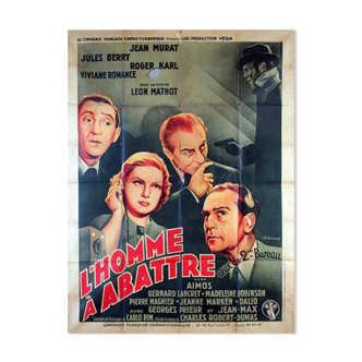 Affiche l'Homme à abattre