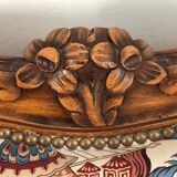 Chinese-decorated headboard
