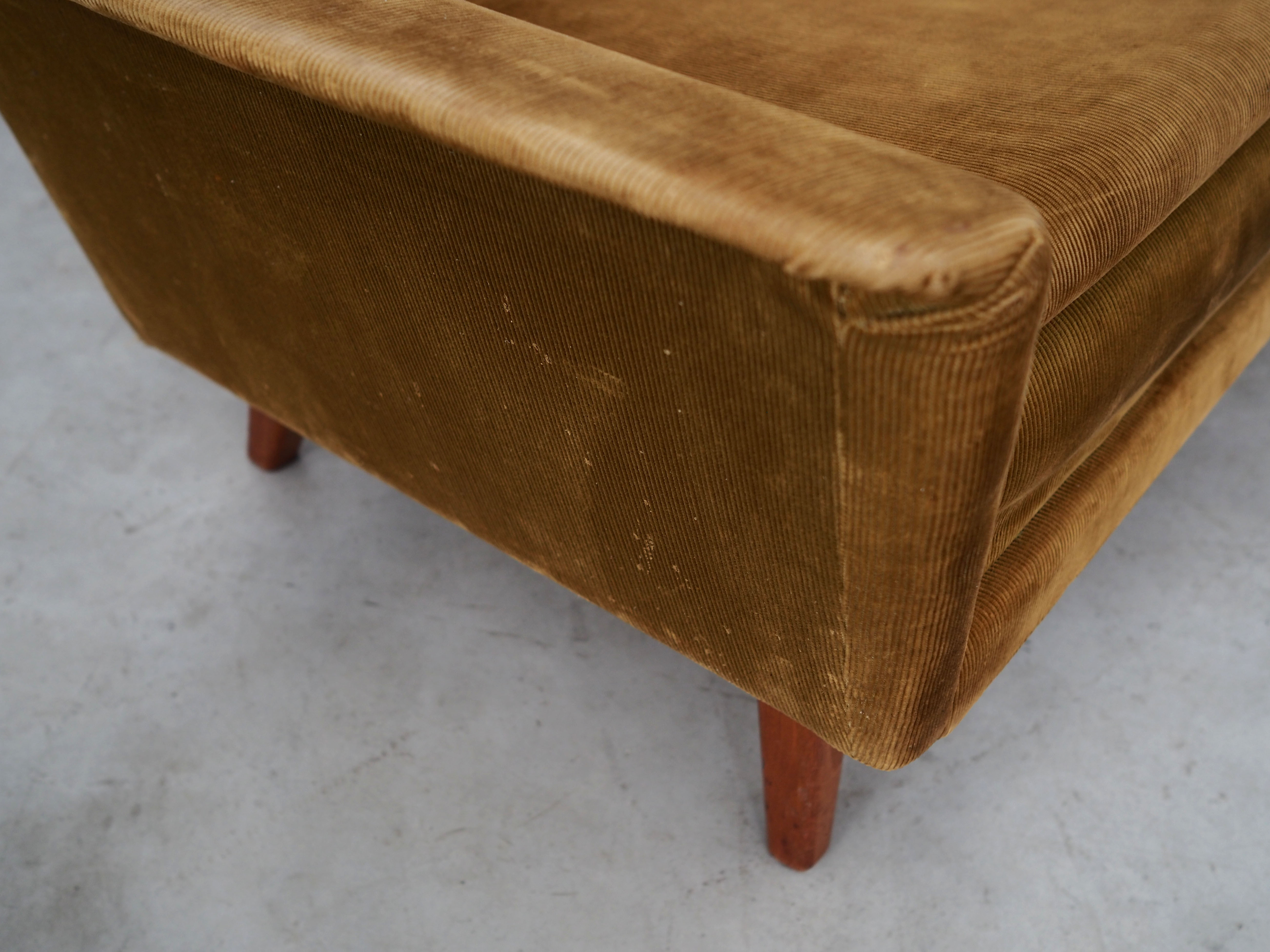 Beech sofa, Scandinavian design, 1960s, designer: Folke Ohlsson, manufacture: Fritz Hansen