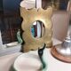 Duck-shaped trinket dish in glazed stoneware by J. C. Monange