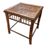 Bamboo side table