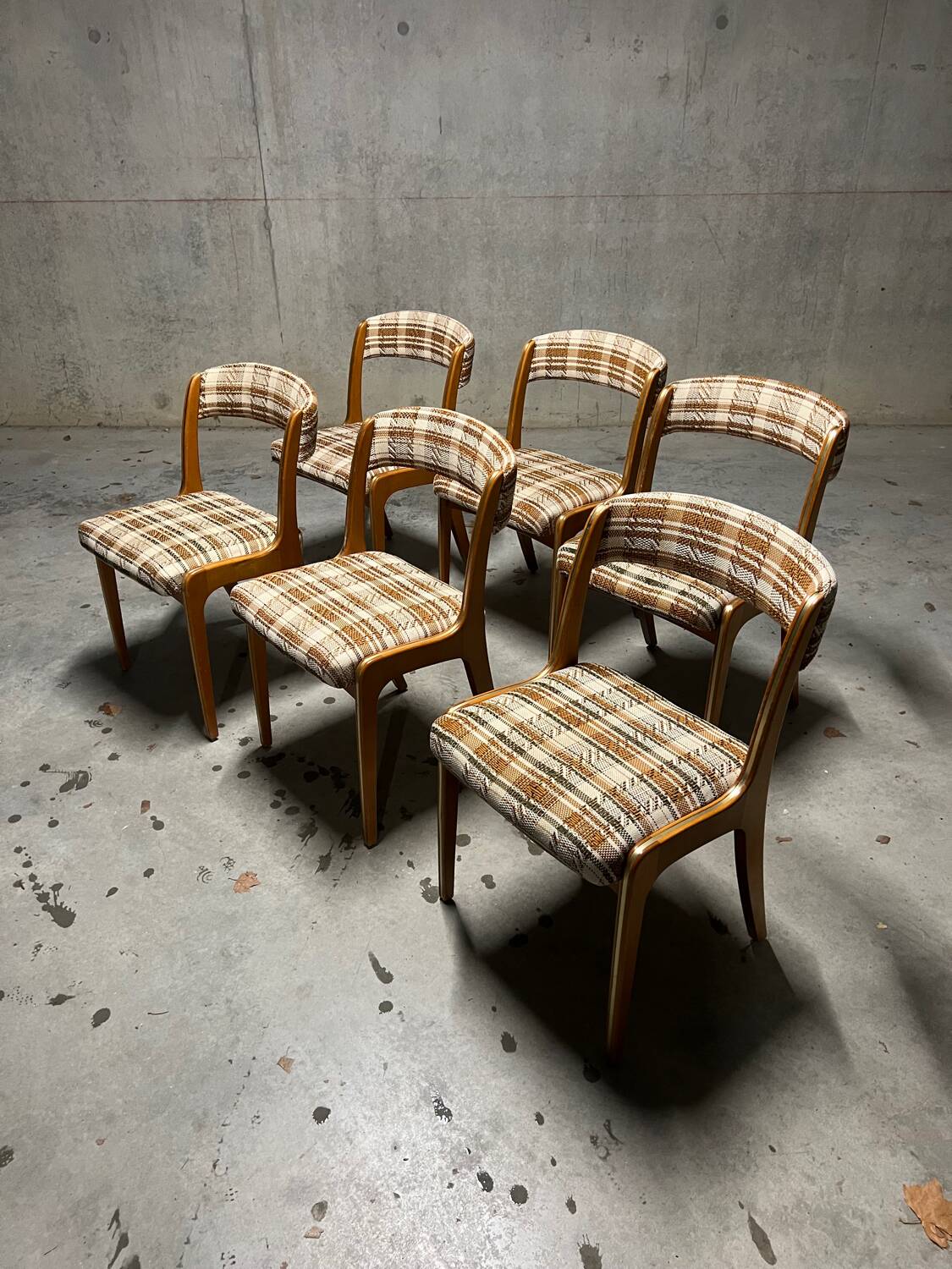 Baumann "Gondola" chairs from the 1960s