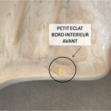 Wall mounted ceramic soap dish