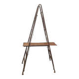 Old French Industrial Metal Ladder, early 1900s