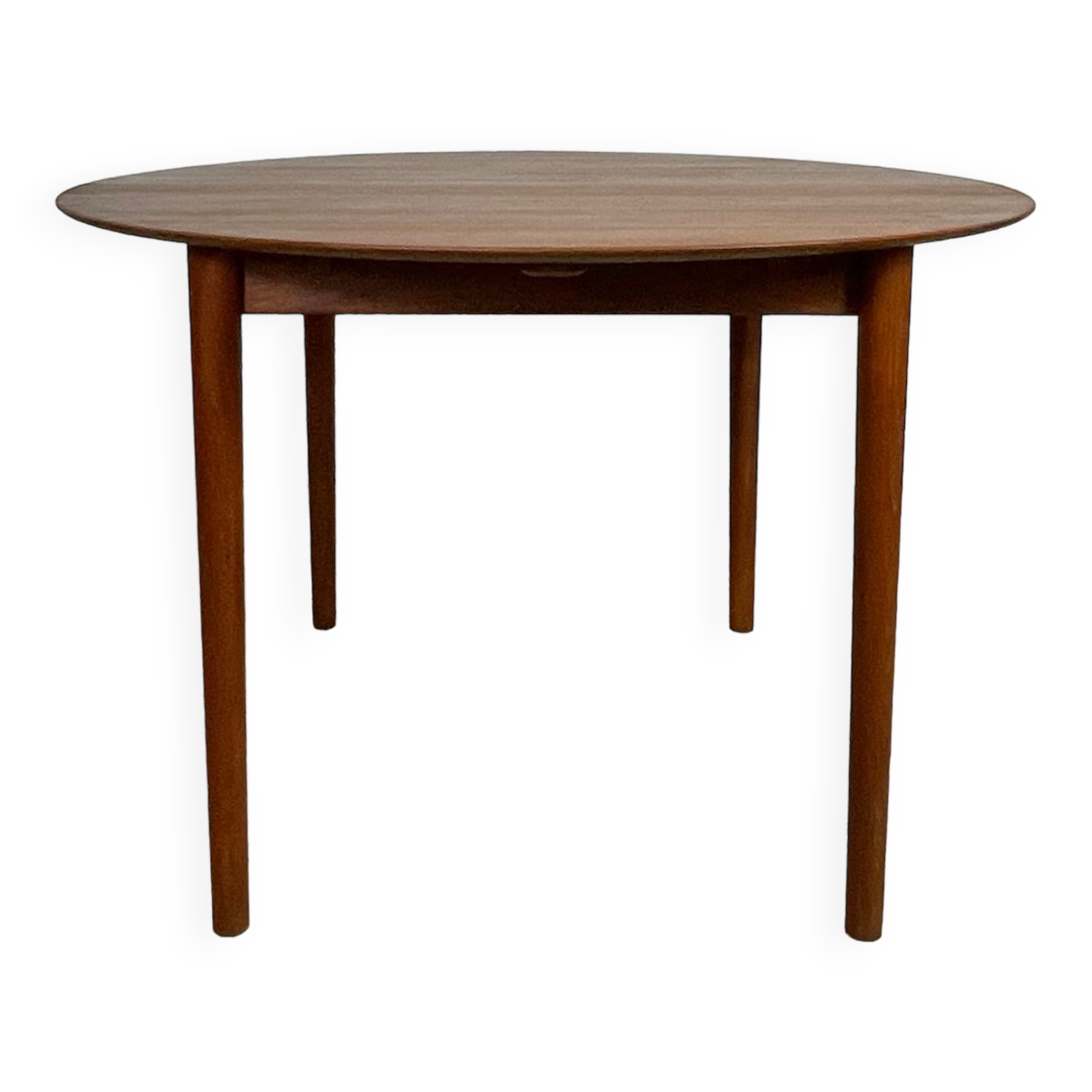Round Dining Table in Teak by Hvidt&Mølgaard, Denmark 1950s