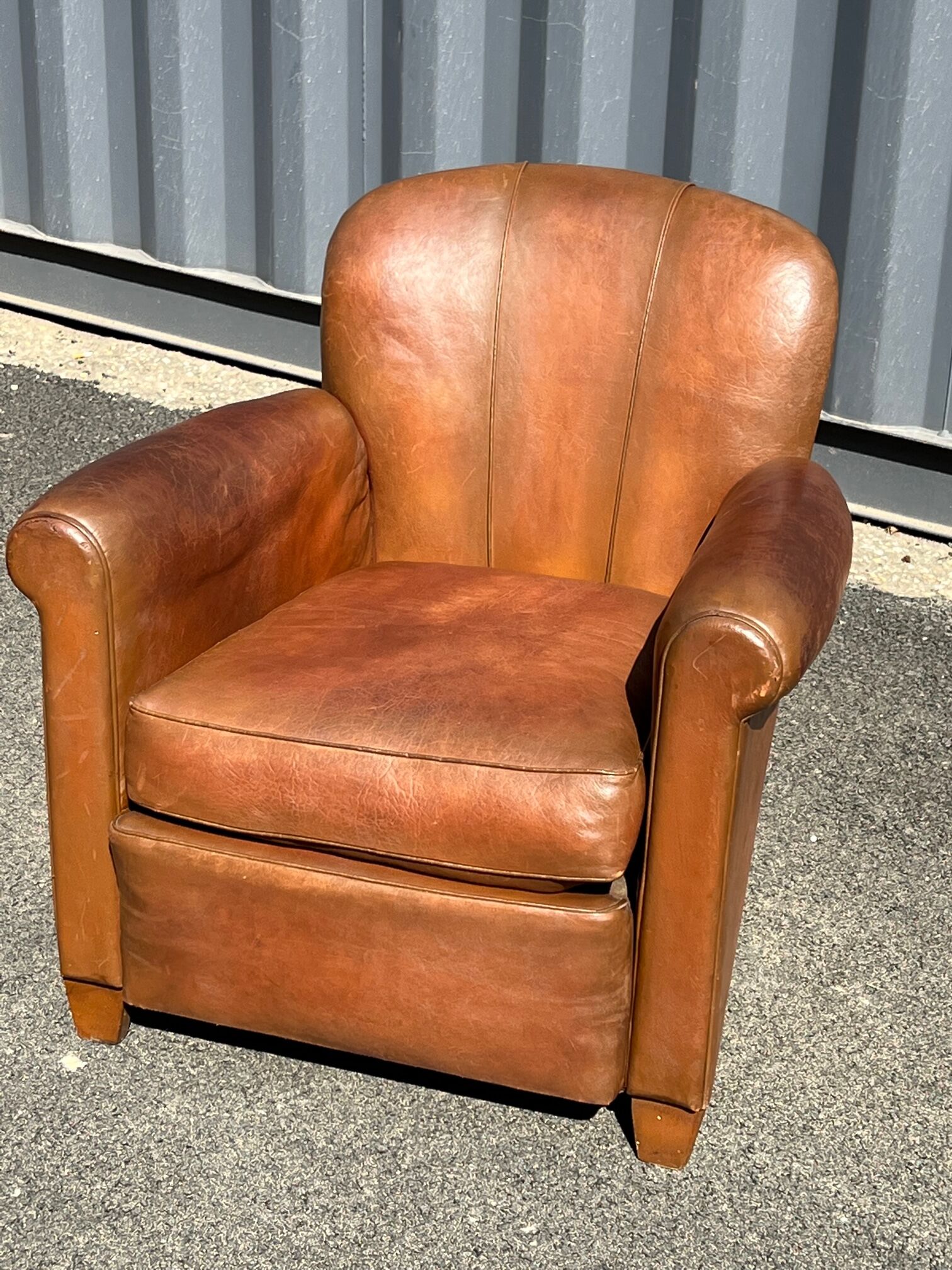 Leather clubs pair from the 1950s