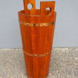 Scandinavian teak umbrella stand by JH Sävsjö