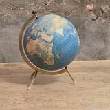 Tripod world map globe
