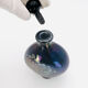 Perfume Bottle Robert Pierini Studio Glass 1984 Iridescent 21.5cm