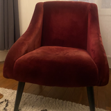 Fauteuil AM.PM prune