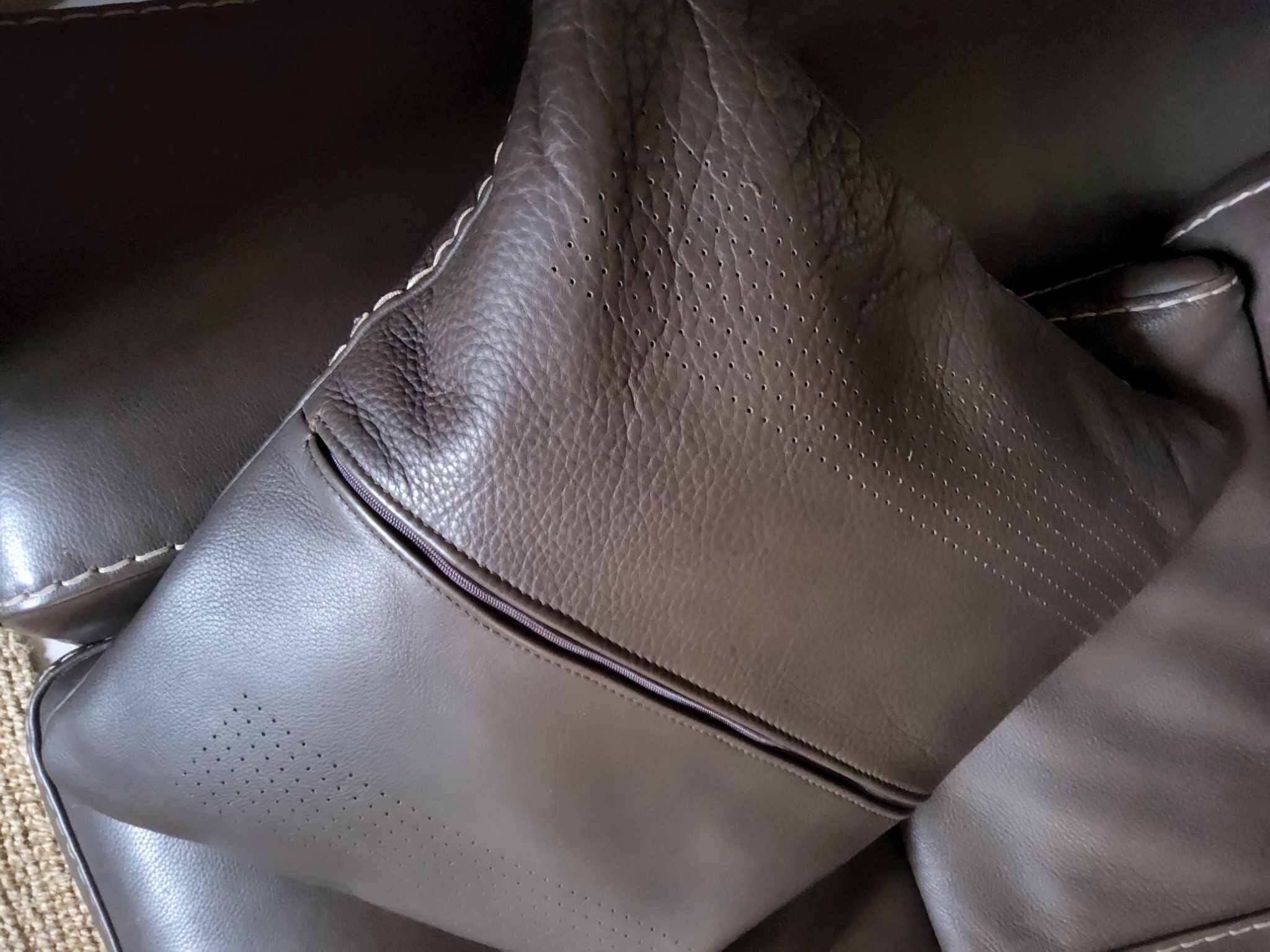 3 seater leather sofa
