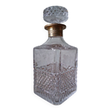 Carafe en cristal et laiton doré