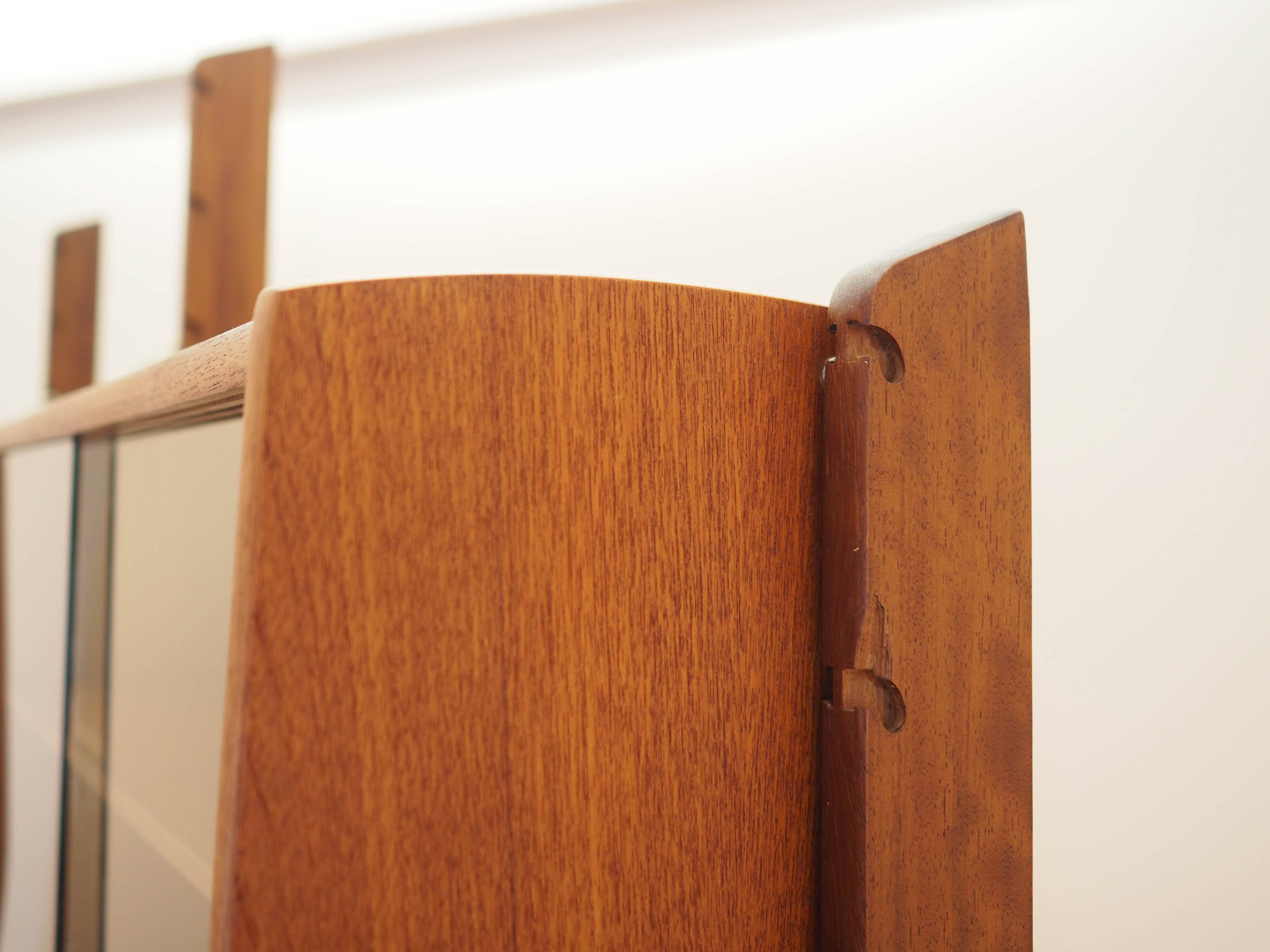 Teak modular shelving unit, Norwegian design, 1960s, manufactured by Blindh