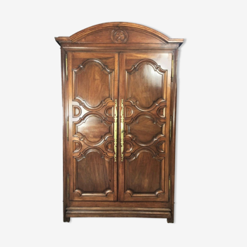 Wardrobe, Louis XVI style, Walnut, late XVII-early eighteenth century