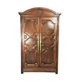 Wardrobe, Louis XVI style, Walnut, late XVII-early eighteenth century