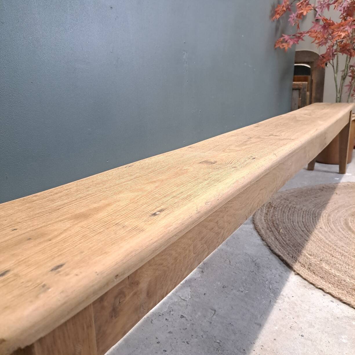 Oak bench