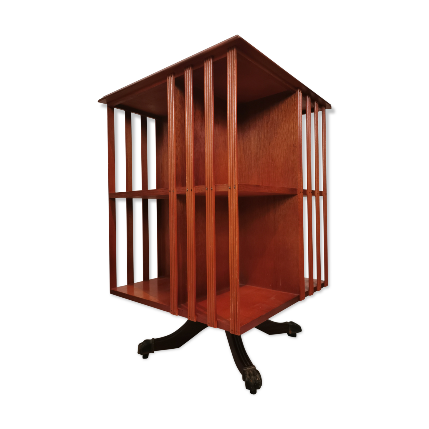 English revolving book case