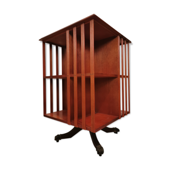 English revolving book case