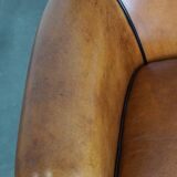 Sheepskin Armchair in Excellent Condition with a Luxurious Appearance