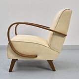 H-410 Armchair by Jindřich Halabala, 30's