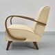 Fauteuil H-410 par Jindřich Halabala, années 30