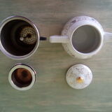 Cafetière en porcelaine de Couleuvre