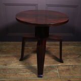 French art deco macassar ebony side table