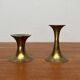 Mid-Century Brass Candleholders, 1960s, Set of 2