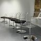Set of 6 Champagne Armchairs by Erwine & Estelle Laverne, c.1950