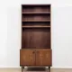 Scandinavian solid wood library, Mid-Century style, 1960s