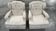 Vintage wingback armchairs