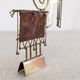 Brutalist sculpture "Goat" in welded brass and copper by Jarc circa 1970