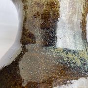 Handmade and signed glazed stoneware pitcher – Atelier de La Borne / Puisaye