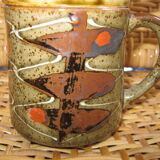 Set of vintage mugs