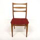 Set of 4 Scandinavian beech chairs, Sweden, 1960