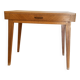 Vintage wooden desk from the 50s and 60s, made in France