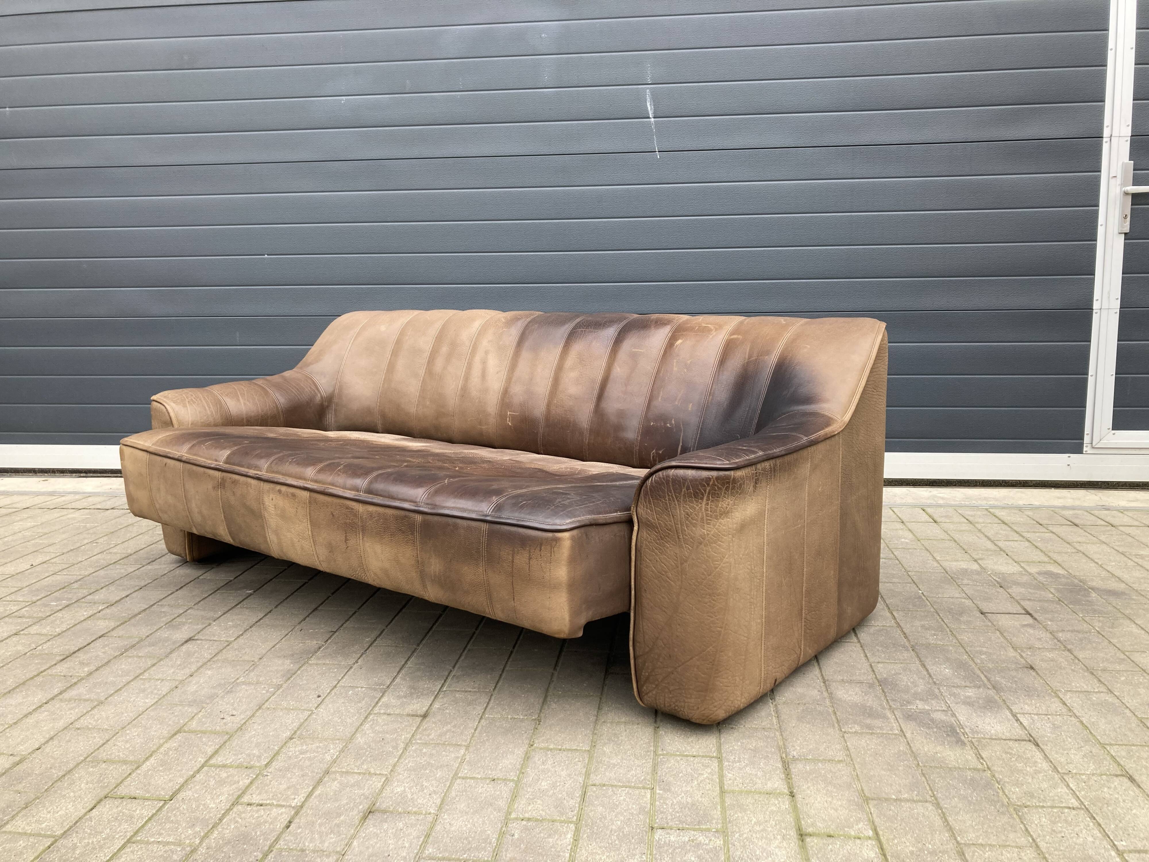 De Sede Ds44 3-seater Buffalo leather NECK 5mm