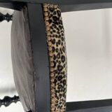 Pair of upholstered Napoleon 3 style chairs