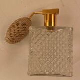 Glass perfume spray and vintage perfume atomizer gold pump