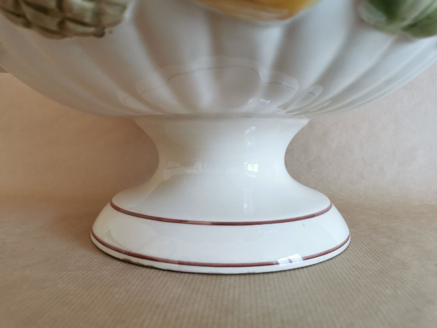 Slurry porcelain cup
