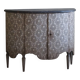 19th-century painted pine wardrobe, Italian cabinetmaker, made in Tuscany.