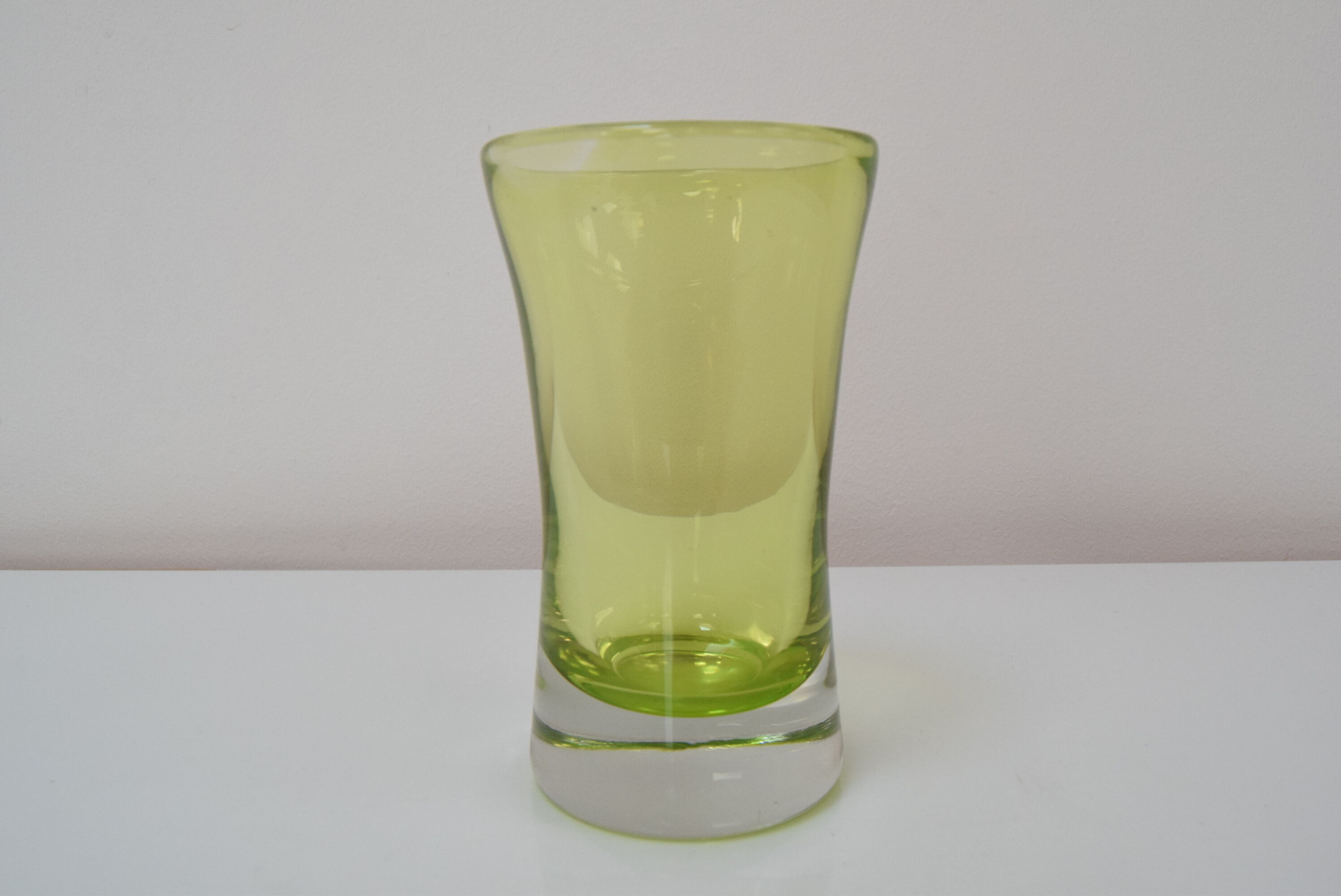 Mid-century art glass vase, Czechoslovakia,1960's.