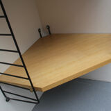 1960s corner wall unit in ash , Nisse Strinning Sweden